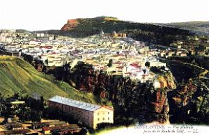 Constantine - Vue Generale prise de la Route de Setif